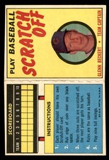 1971 Topps Scratch-Offs Baseball #5 Glenn Beckert EX