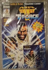 Mr. T and the T-Force #1 Now Comics (1993) With Collector Card Sealed VF