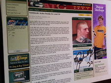 JOHN KUHN Packers Shippensburg Saints Steelers 2x Super Bowls AUTOGRAPHED 8x10
