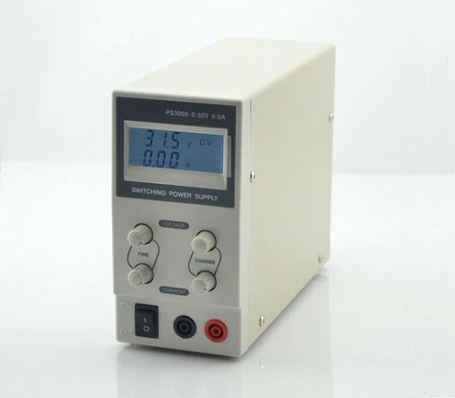 220V PS3005 Portable Adjustable DC Switching Power Supply LCD Display 30V 5A - Bild 1 von 4