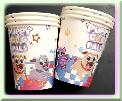 Party Pup Pack - 22pc Combo Set with Cake Plates, Kids Cups, Napkins | Fun Birth - Bild 4 von 6