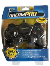 DreamGear DreamPad Wired Controller for PS2 Black DPGN-553 New Orig Blister Pack