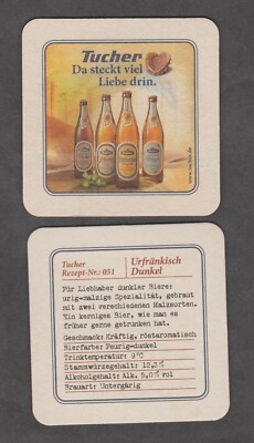 Bierdeckel ,  Brauerei TUCHER , Rez.051 , Nürnberg / Mittelfranken / BY #2111#
