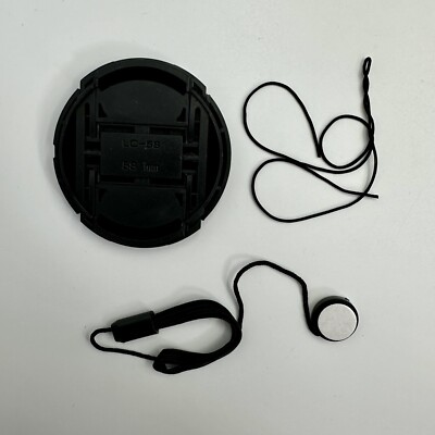 CamKix Set 3 Universal-Objektivdeckeln für DSLR-Kameras 58mm