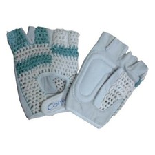 Gants de musculation avec fermeture à bouton vert Taille - S