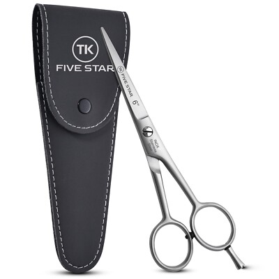 TK FIVE STAR SOLINGEN   Signature Profi 6' scharfe Haarschere Bartschere