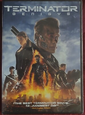 Terminator Genisys DVD (2015) Brand New Factory Sealed! Arnold Schwarzenegger