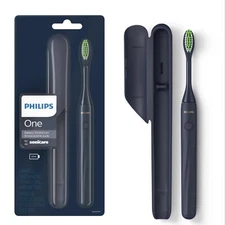 Philips One by Sonicare Electric Toothbrush - Midnight Blue HY1100/04