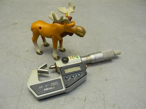 Mitutoyo 314-721-30 V-Anvil Digital Micrometer .05-.6"