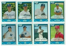 2007 Bowman Chrome Draft Picks REFRACTOR Parallel Single Cards First/1st Ref 07