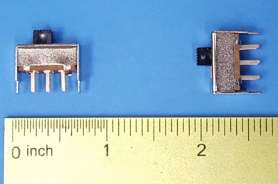 (20 PCs) SLIDE SWITCH  DPDT , 7053DN-4/ESS02, FOTTON ELECTRONICS