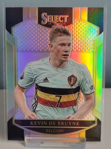 2016-17 Panini Select Kevin De Bruyne #59 Silver Prizm Rookie
