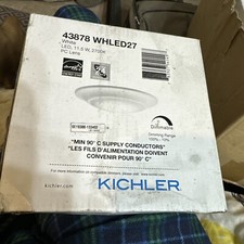 Kichler Gen 1 LED Downlight Ceiling Flush Mount Interior White 6 x 1.5
