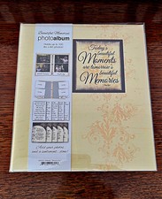 Beautiful Memories Photo Organizer Album Holds 100 4" x 6" Photos - Sealed Box