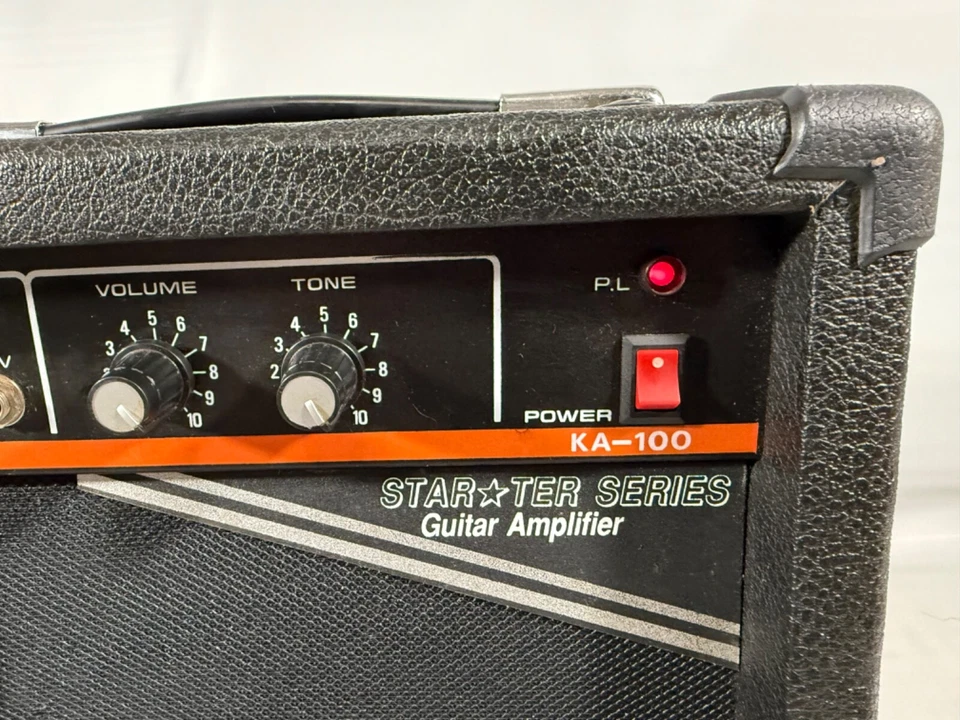Amplificador de Potencia de Guitarra Portátil de Viaje Kay KA 100 Starter Series De Colección Foto 2 de 4