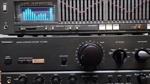 Technics Equalizer SH-8055 TOP - Video 1 van 1