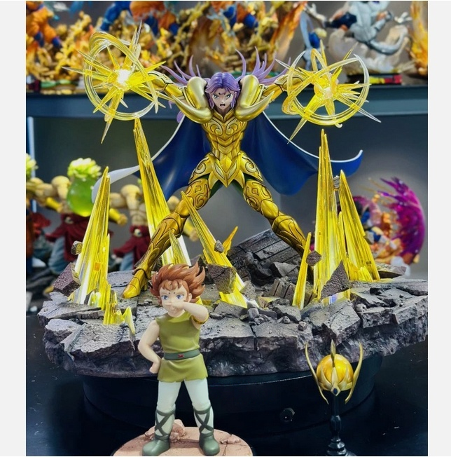Zodiakos Studio Saint Seiya Aries Mu Resin Model 1/6 Scale H35cm