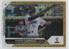 2023 Pro Debut Chrome Gold Mini-Diamond Refractor 47/50 Adrian Placencia o1w