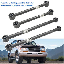 Adjustable Trailing Arm Lift Up 2 Fit Toyota Land Cruiser 80 Fzj80 1990-97 105 Adjustable Trailing Arm Lift Up 2 Fit Toyota Land Cruiser 80 Fzj80 1990-97 105
