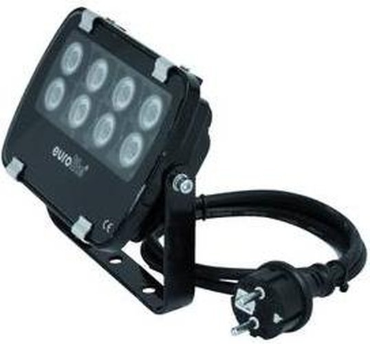 Eurolite LED IP-FL-8 3000K: Illuminazione d'Accento per Architetture