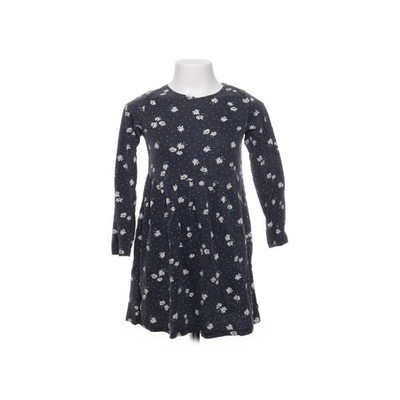 H&M, Kleid, Größe: 110/116, Blau/Weiß/Grün, Baumwolle, Gepunktet, Mädchen #AMX