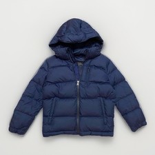 Polo Ralph Lauren Little Boys Gorham Down Hooded Puffer Jacket Sz 6 Navy