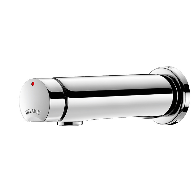 Robinet mural Temposoft 2 DELABIE M1/2 avec longueur 110 mm en finition chrome - 741500