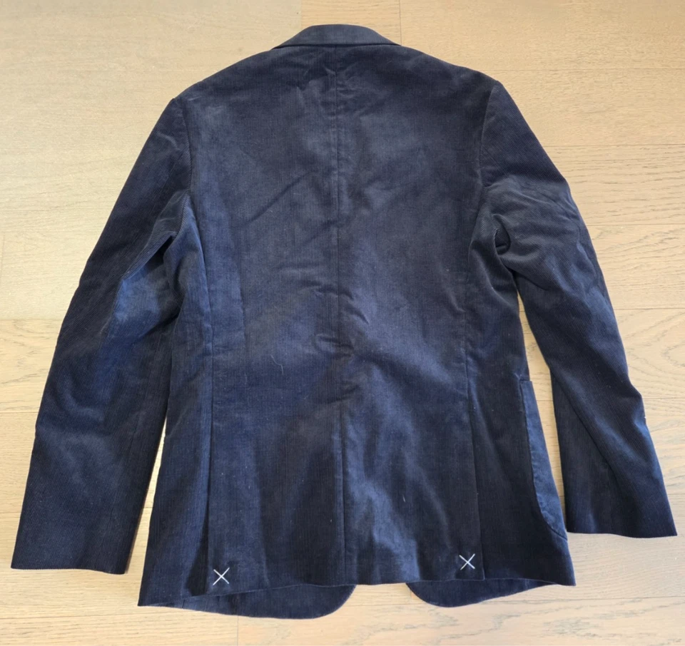 J. Crew - Мужская Slim Fit Ludlow вельветовый костюм - размер 38S/30 - Изображение 4 из 4