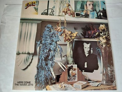 BRIAN ENO LP 12'' Vinyl Here Come The Warm Jets,1977 UK Reissue, Roxy M. ungesp.!