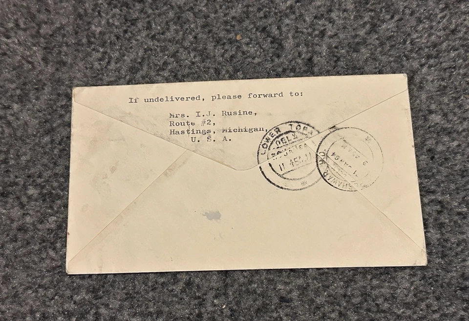 HONG KONG 1964 CAPA SELO CRUZ VERMELHA EXPOSIÇÃO CARIMBADO - Imagem 3 de 4