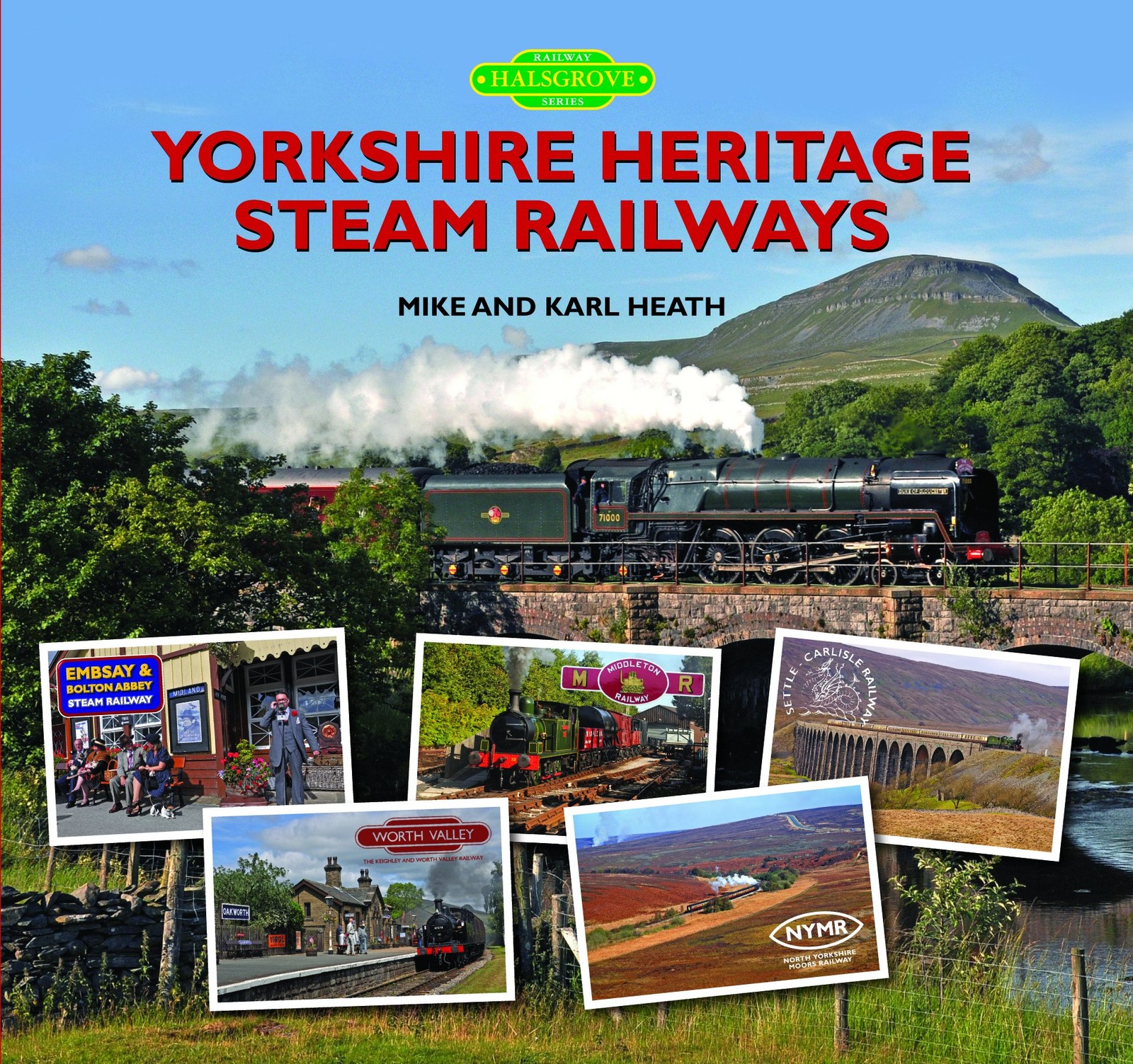 Yorkshire Heritage Steam Railways by Karl Heath (Hardback Book) - Image 6