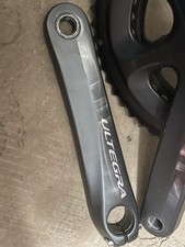 Shimano FC-6800 Pedivella Sinistra - 172.5 Mm, Nero/Grigio - Foto 2