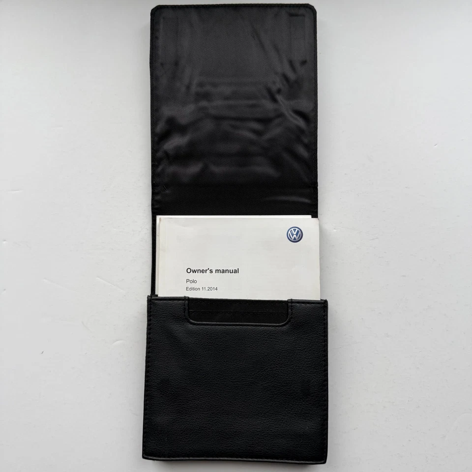 VOLKSWAGEN POLO OWNERS MANUAL HANDBOOK 2014 PRINT - WALLET PACK 2009 - 2014 - Image 3 of 4