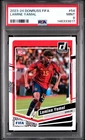 2023-24 PANINI DONRUSS FIFA #54 LAMINE YAMAL ROOKIE RC PSA 9