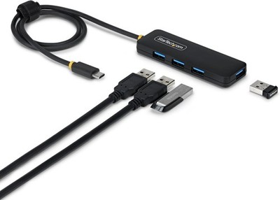 StarTech 4-Port USB-C Hub, 5Gbps, busbetrieben, USB-C zu 4X USB-A Mini