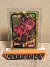 2025 Topps Chrome Marvel Mephisto Yellow Lava Refractor #102