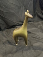 Vintage giraffe sculpture 