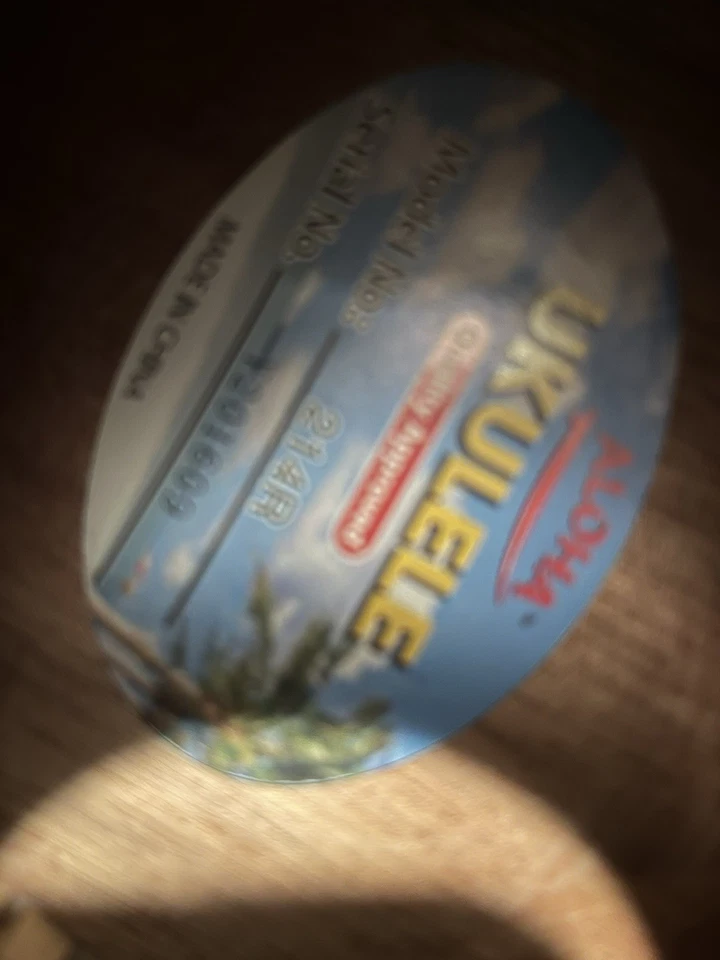 Aloha Ukulele With Soft Case, Cord Chart, Strings And Picks - Image 3 of 4