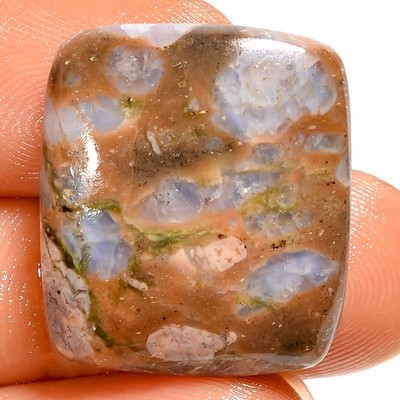 100% Natural Que-Sera Agate Radiant Cabochon Gemstone 22 Ct. 22X19X5 mm UG-5248