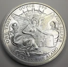 1 oz Texas Silver Round Remember the Alamo! Eagle with Lone Star E76