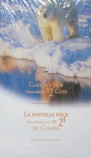 1996 Canada Two Dollars FIRST CANADIAN Toonie Coin $2 Mint Set