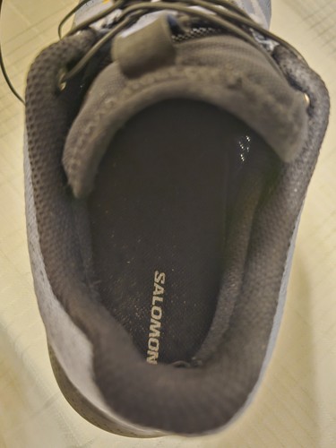 Scarpa SALOMON PULSAR TRAIL DONNA 8,5 velluto viola nero corsa escursionismo passeggio - Foto 7 di 8