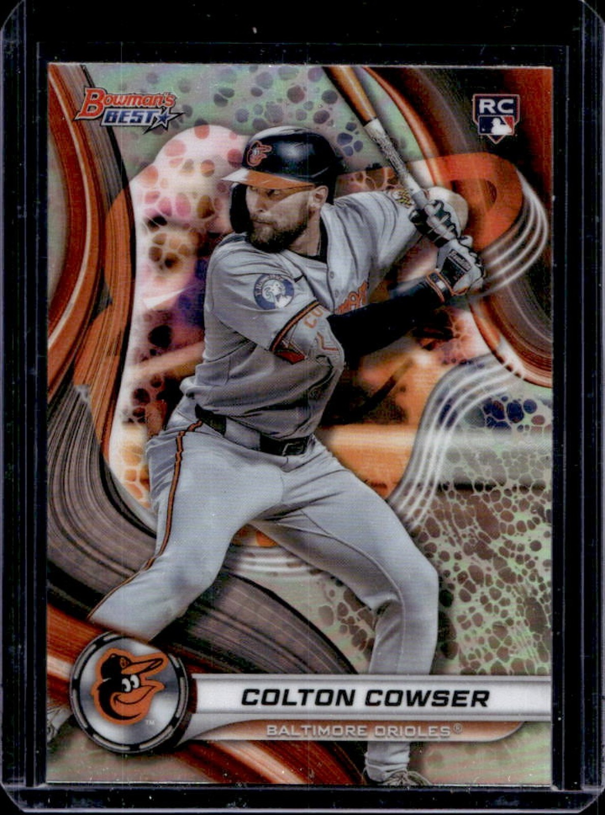 2024 Bowman's Best Colton Cowser RC Refractor Rookie #10 Orioles