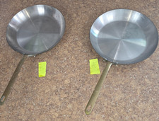 Lot 2 - Vintage Mauviel Williams-Sonoma  12&rdquo; Copper Clad Skillets - Made France