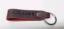Roush Performance Racing Parts Ford Mustang Leather Keychain Keyfob