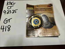 NOS Chroma Graphics Mag Medallions Ford Thunderbird ~ Wheels ~ Console - Dash