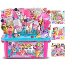 Portable Butter Slime Kit for Creative Girls 8-12 - Birthday Party Essential