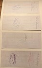 1906,07 Newburgh NY, Joseph H. Rose, The National Bank (4) Checks, Orange County — photo 6