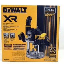 DeWalt DCW620B 20V MAX XR 2-1/4 HP Brushless Cordless Plunge Router