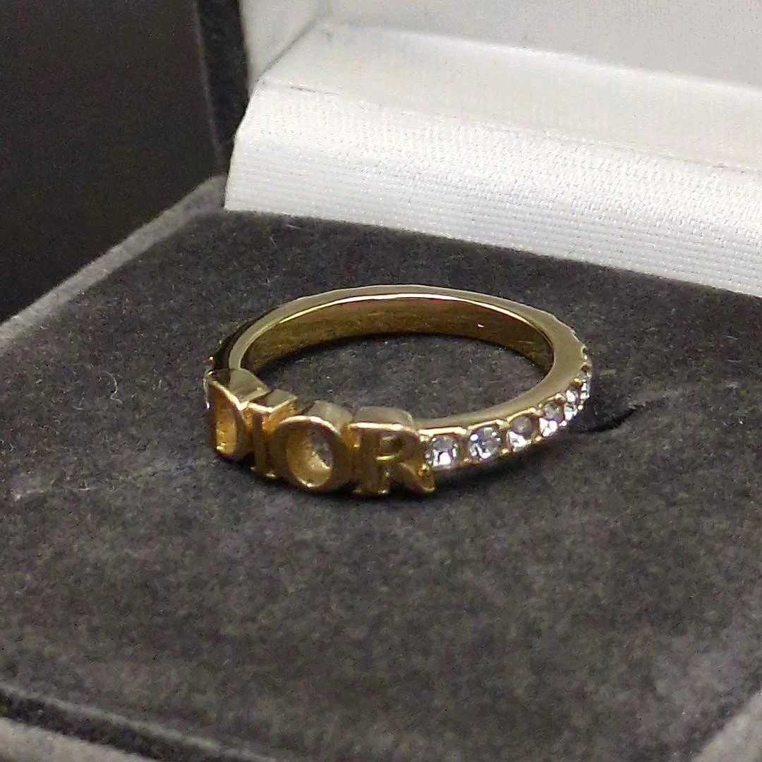 Dior Gold Fashion Rings for sale - eBay